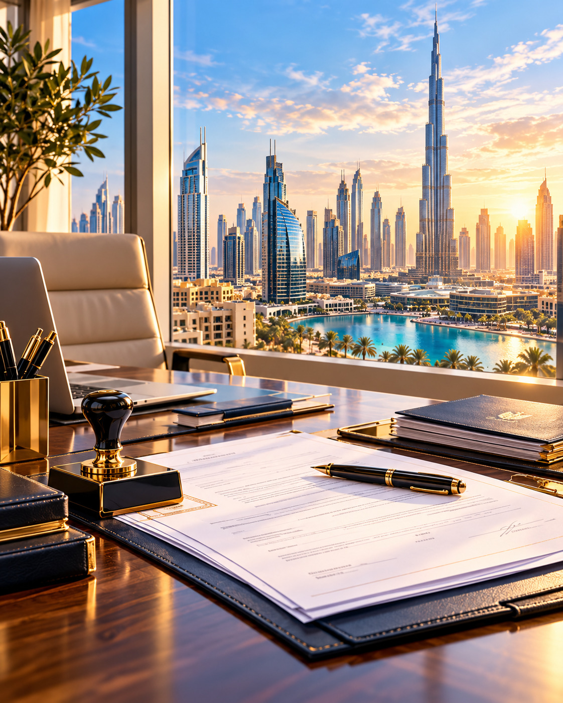 Dubai business setup skyline